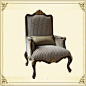 杰蒂森定/订制新古典休闲椅 别墅休闲沙发 简约欧式椅子家具X39K
价　　格： ¥2380.00