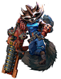 Rocket Raccoon Art from Marvel Rivals