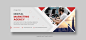 Digital marketing social media  facebook cover and web banner template