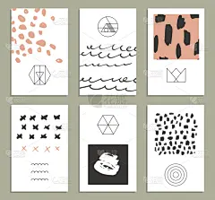 贺卡,创造力,数字6,距离标记,纹理,稀缺,请柬,水彩画颜料,背景分离,纺织品