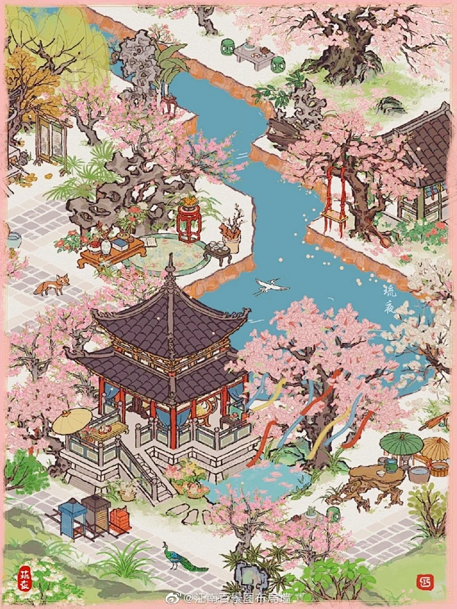 江南百景图布局墙的微博_微博-花瓣网