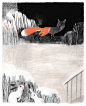 Isabelle Arsenault 儿童插画欣赏 静物插画 美食 糖果 生活 手绘 安静 儿童插画 