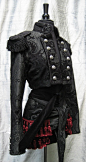Shrine “Toreador” jacket in black tapestry.