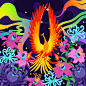 Adobe CoCreate: MAX 2020 : As part of the CoCreate: MAX Illustration Team, I've been commissioned to create the official cover art to promote an official Spotify x Adobe MAX playlist across Adobe social channels, inspired on a curated music playlist for b