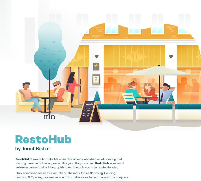 RestoHub : TouchBist...