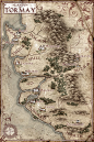 The Lands of Tormay Map by Stormcrow135.deviantart.com on @deviantART: 