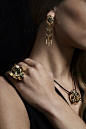 Bracelet, earrings and ring by #Cartier. #ChristiesJewels