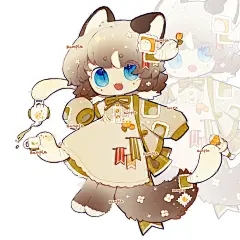 重点色布偶猫与她的幽灵员工
