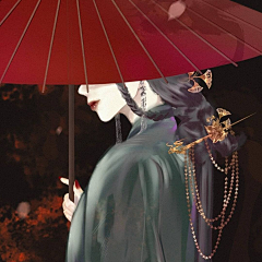 隔壁有只喵采集到美人 Ⅳ 执伞