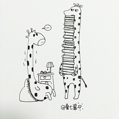 林林林、白采集到简笔新手
