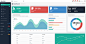 后台界面设计也可以时尚和高大上（Dashboard仪表盘UI） | 云瑞设计