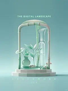 数字艺术｜一日一景｜仙女的庭院‍♀️ - 小红书