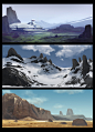 Landscapes, Sam  Brown : Landscapes by Sam  Brown on ArtStation.