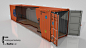 40ft High Cube Container 3D model