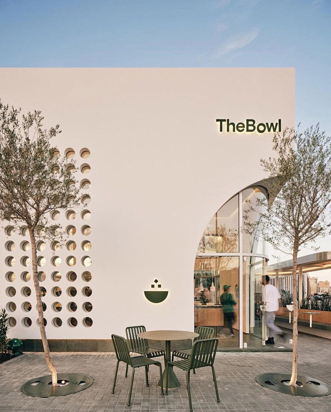 咖啡店TheBowl 韩国 咖啡店 异形...