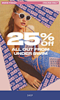 Urban Outfitters: ENDS 2DAY  25% Off Swim  | Milled