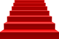 red stairs