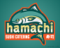 标志说明：日本Hamachi寿司店品牌商标设计。