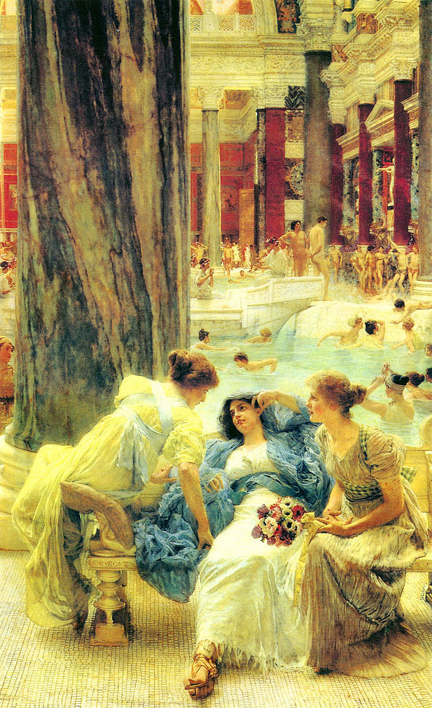 阿爾瑪-塔德瑪油畫《卡拉卡拉大浴場》,1...