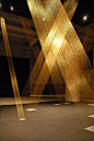 Ttéia installation by Lygia Pape, 2002.