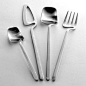 #product #cutlery Skeleton Cutlery by Nendo for Valerie Objects #lifestyle #kitchenware #minimal #object #metal #steel #design #feeddesign