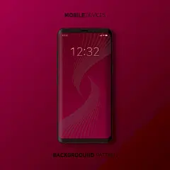 70107手机新品科技感海报设计背景图孟菲斯创意几何图案壁纸AI失量素材 (9)