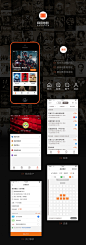 电影App 设计 by honyoung - UE设计平台-网页设计，设计交流，界面设计，酷站欣赏