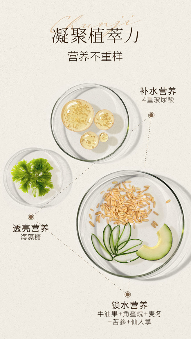春纪旗舰店官网正品燕麦保湿涂抹面膜深层补...