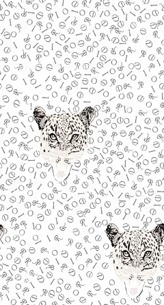 豹纹  - 源文件下载【酷图网】数码印花,小花,花朵,图案,设计,素材,叶子,手绘花,叶子花,桃花