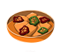 美食插画PNG图片