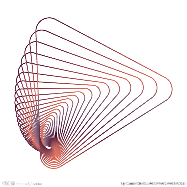 抽象艺术曲线设计