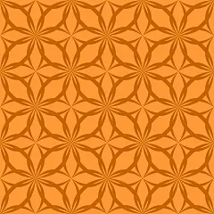 哥特, 模式, 橙色, 无缝壁纸, 格, 网格, 曲线, 花的, 装饰, 中世纪, 对称性