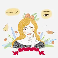 女士妆容美容整形高清素材 化妆 卡通人物 女士美容 女孩 女性 手绘平面 整形 美妆 美容 调整 免抠png 设计图片 免费下载