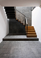 staircase handrail: 
