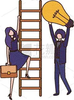 商务,伴侣,电灯泡,楼梯,头像,专业人员,策略,行动,相伴
