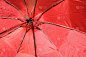 红色,伞,水平画幅,纺织品,彩色图片,无人,金属,阳伞,纹理,摄影