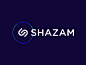 惊人的shazam标志概念 -  dit是een muziek herkennings应用程序。 Deze vind ik lelijk omdat het te veel computertechniek uitstraalt。