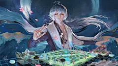 银色骐骥-手绘
棋系男友弈星