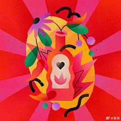 复调
23小时前
来自 微博网页版
#Paint it# Andrea Davalos是一位善于讲故事的插画家，她异想天开的风格以强烈的色彩和纹理感为特色，这完全要归功于艺术家糟糕的视力和在墨西哥的游牧成长经历。由于视力不佳，她着迷于观察颜色和纹理，这让她对色彩有着超强的掌控感。 ​​​
