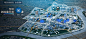 data visualization dispatch center interactive showroom UI ux smart city design visualization