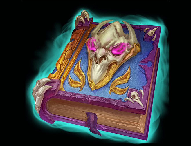 邪恶魔法书gameui游戏设计圈聚集地游戏ui游戏界面游戏图标游戏网站