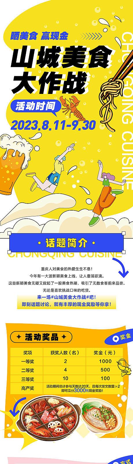 美食长图-源文件
