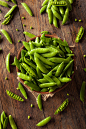 Organic Green Sugar Snap Peas by Brent Hofacker on 500px