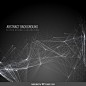 Abstract background with a mesh Free Vector