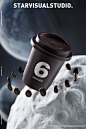 数字星球系列 | 咖啡粉摄影设计