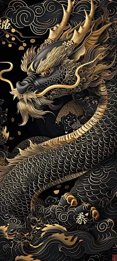 龙年专属手机壁纸→护佑您平安喜乐→私信取图