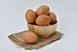 鸡蛋, 白, 食品, 蛋白, 蛋壳, 棕色, 有机, 原, 简单