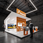 3D 3ds max booth booth design Exhibition  exhibition stand Stand Trade Show visualization vray