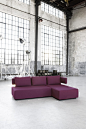 another living room accent color option- love this plum! 