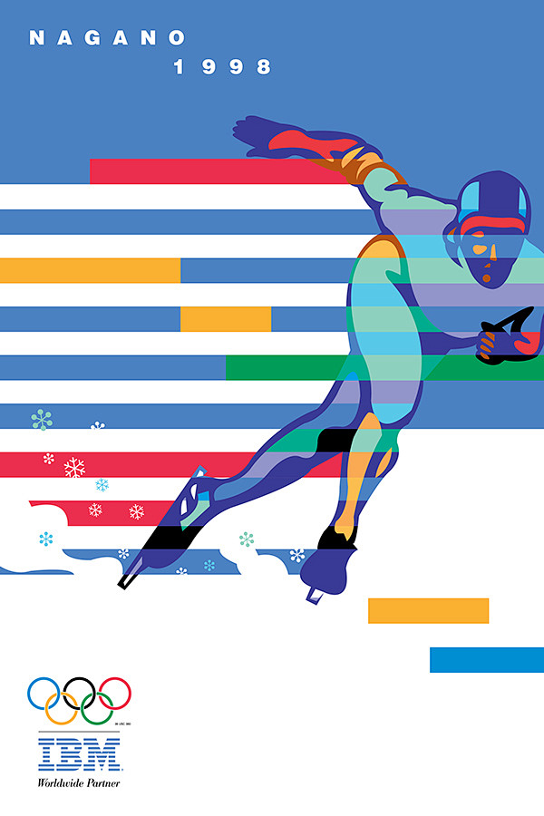 IBM Olympics posters...